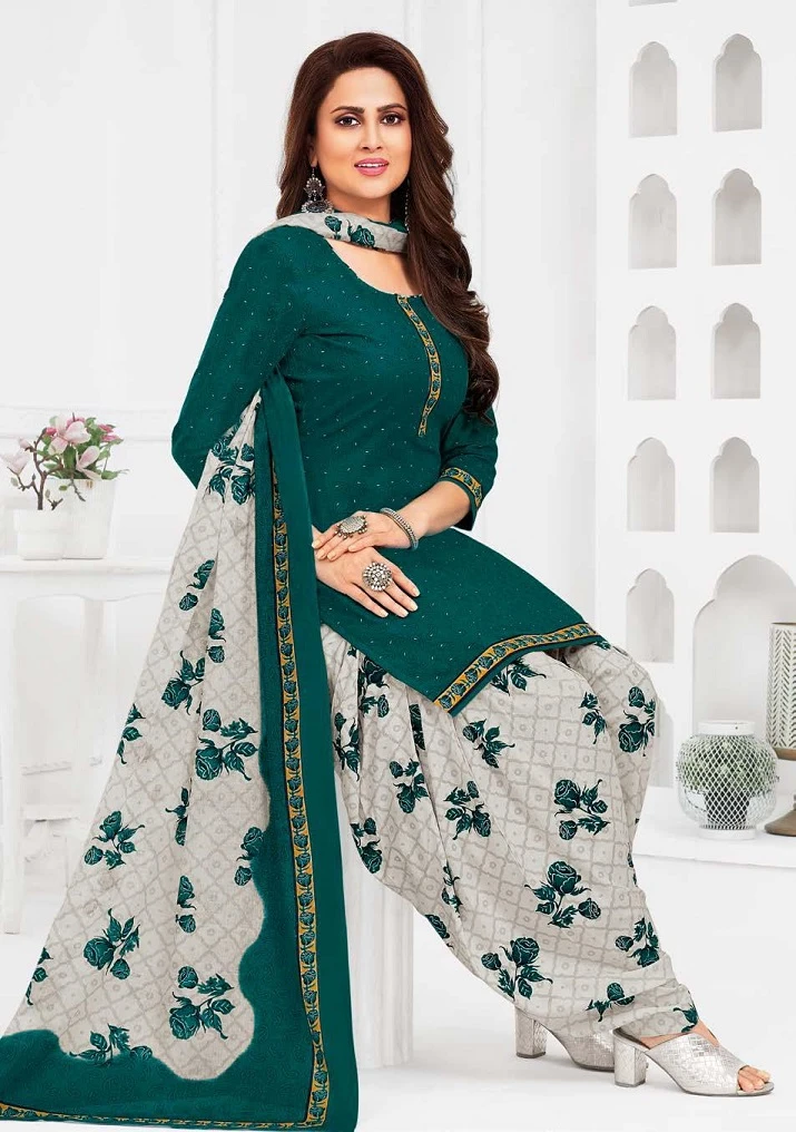 Ganpati Gouri Vol 8 Pure Cotton Wholesale Salwar Suit Catalog — Wholesale Salwar Suits, Ganpati wholesale from Surat - Gallery Image 14